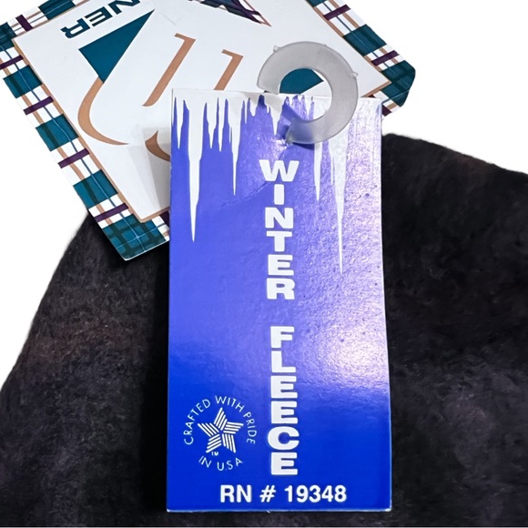 NWT Broner Vintage Fleece Patterned Beanie Winter Hat Skull Cap Outdoor - Picture 4 of 7